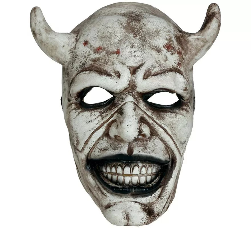 Translation missing: de.Máscara de Demonio Blanco Látex