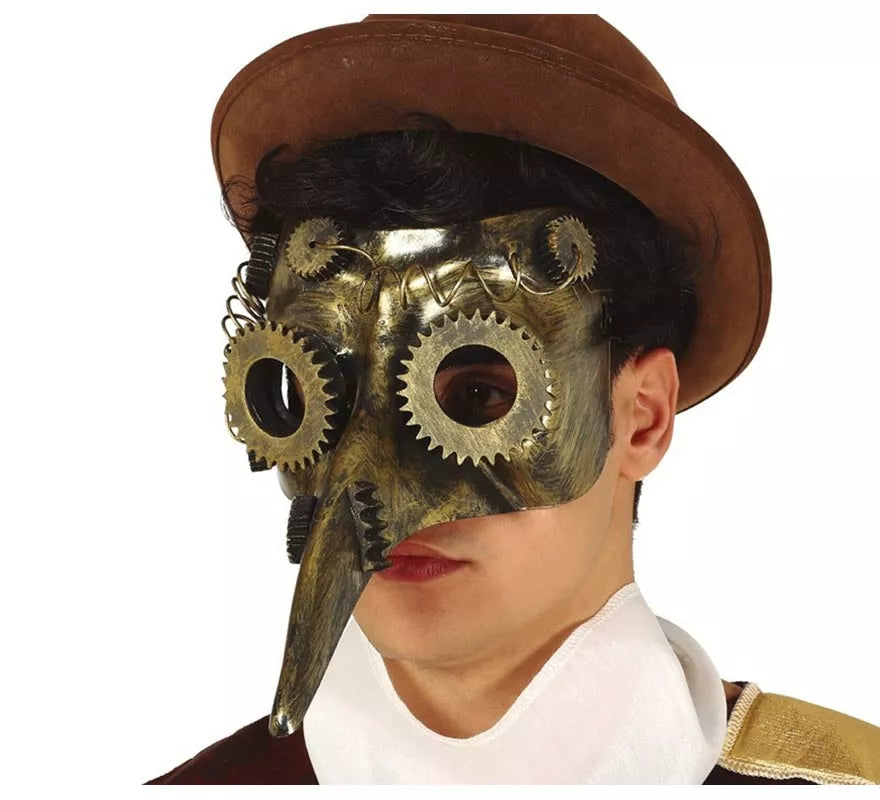 Máscara de Doctor La Peste Steampunk