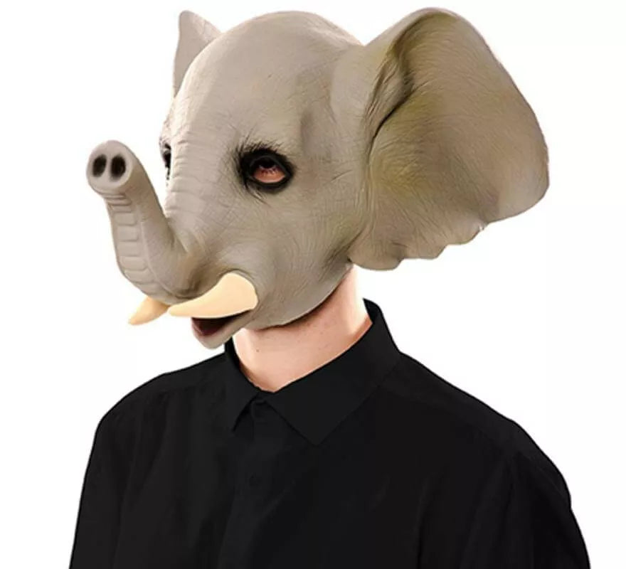 Translation missing: de.Máscara de Elefante con Cuernos