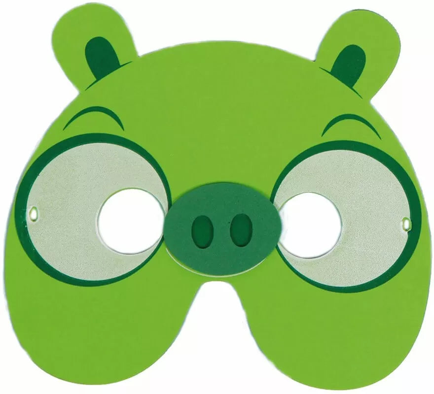 Translation missing: de.Máscara de EVA de Cerdito Verde de Videojuego
