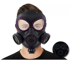 Atomgasmaske mit Licht