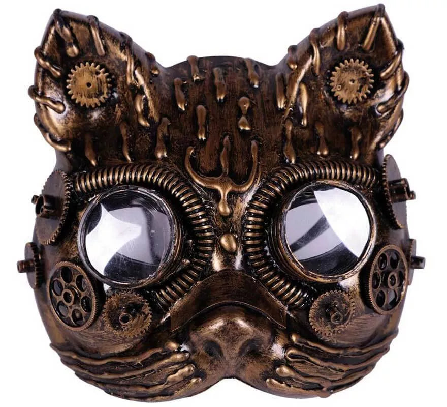 Translation missing: de.Máscara de Gata Steampunk