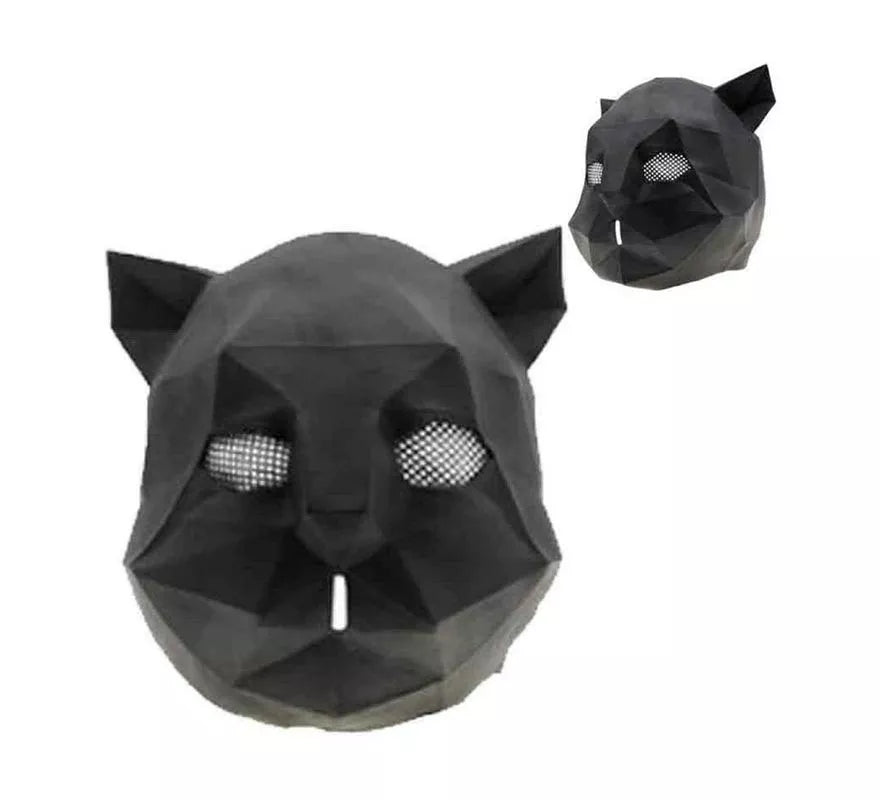 Translation missing: de.Máscara de Gato Origami látex