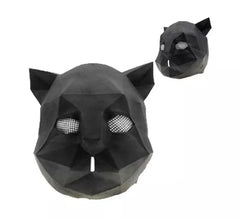Origami- Katzenmaske aus Latex