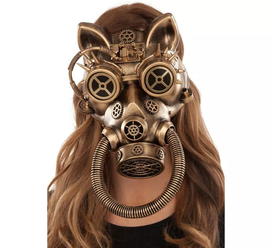 Translation missing: de.Máscara de Gato Steampunk