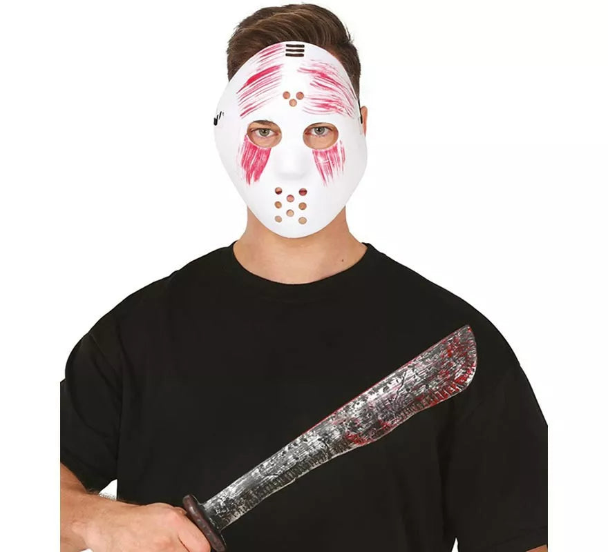 Translation missing: de.Máscara de Hockey Sangriento con Machete
