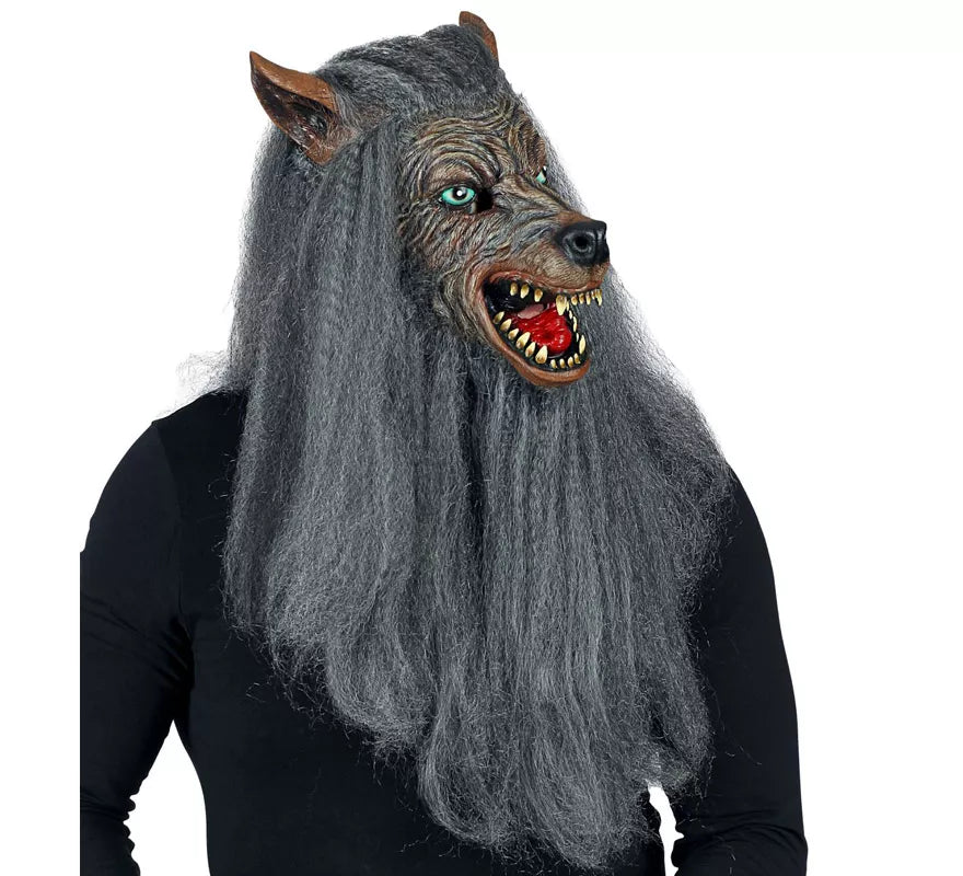 Translation missing: de.Máscara de Hombre Lobo con Pelo