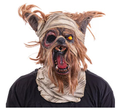 Werwolfmaske aus Latex 36x30x40 cm