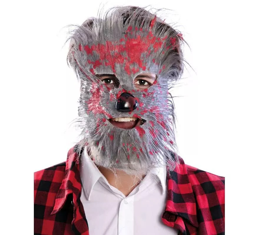 Translation missing: de.Máscara de Hombre Lobo Gris