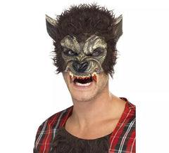 Braune Werwolf Maske