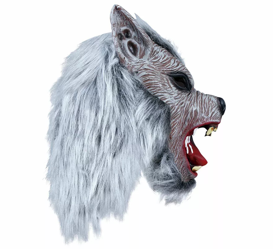 Translation missing: de.Máscara de Lobo Feroz con Pelo de Látex