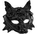 Máscara de Lobo Steampunk negro