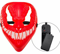 Rote LED-Monstermaske