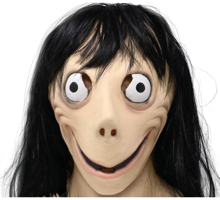 Máscara de Niña Internet o Momo