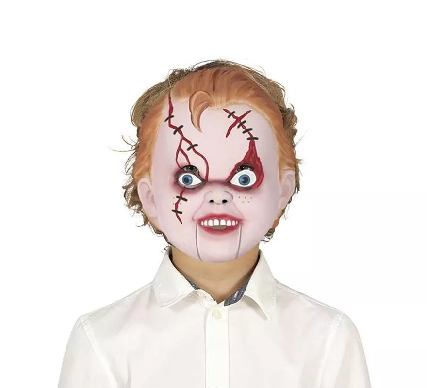 Translation missing: de.Máscara de Niño Diabólico de pvc infantil