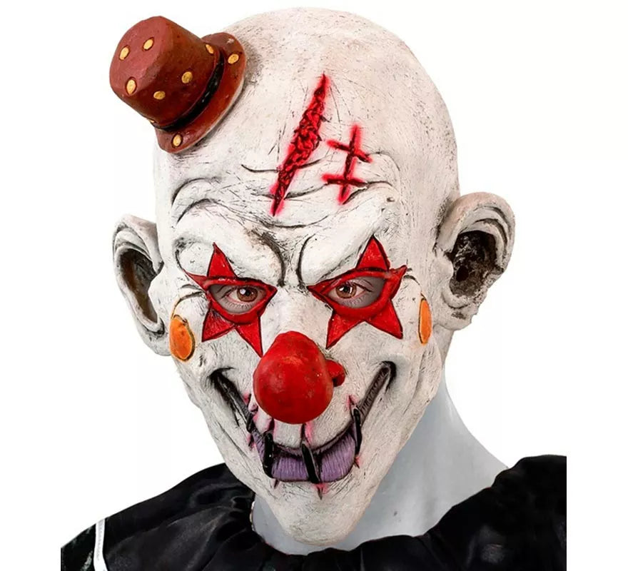 Translation missing: de.Máscara de Payaso Asesino con Mini Sombrero