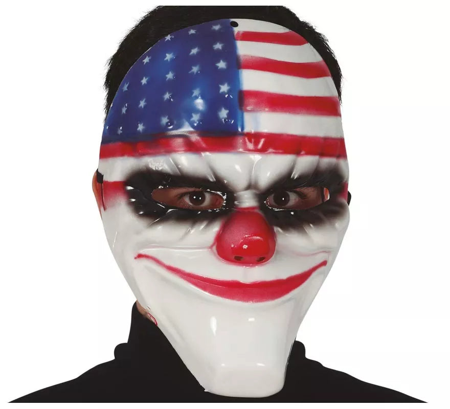 Translation missing: de.Máscara de Payaso Bandera América