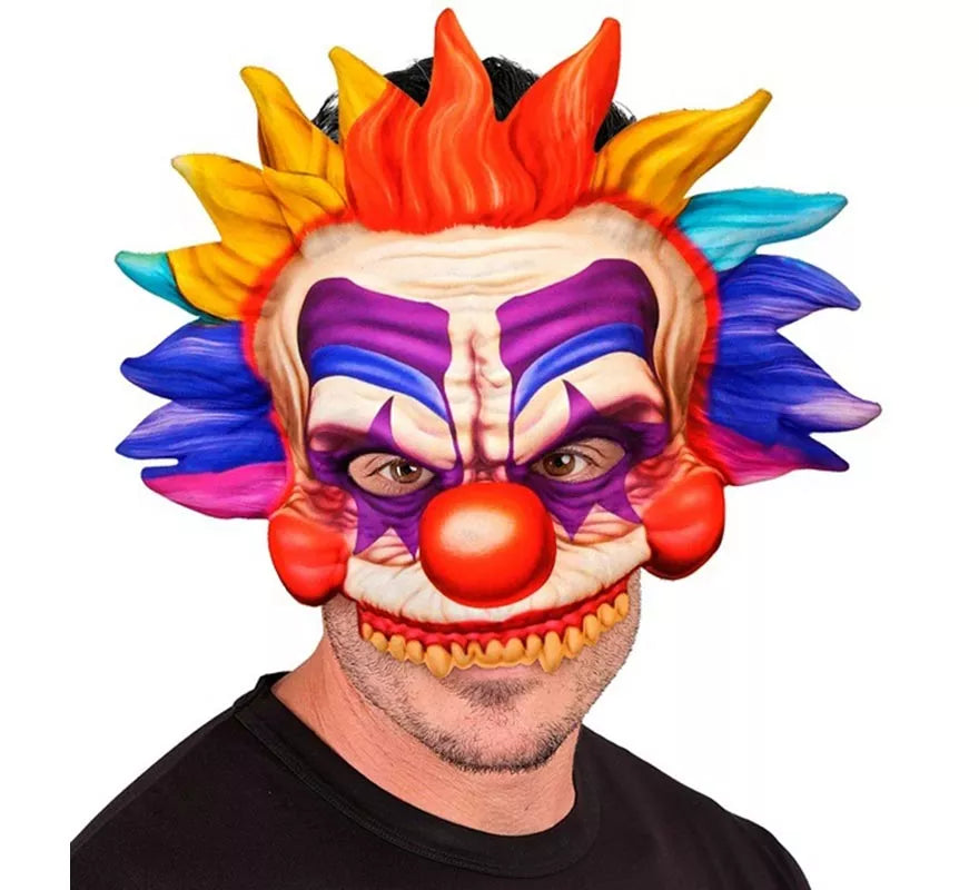 Translation missing: de.Máscara de Payaso Colorido sin Barbilla