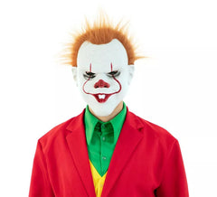 Kunststoff-Clown-Maske Diabolico