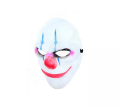 Weiße Happy Clown-Maske