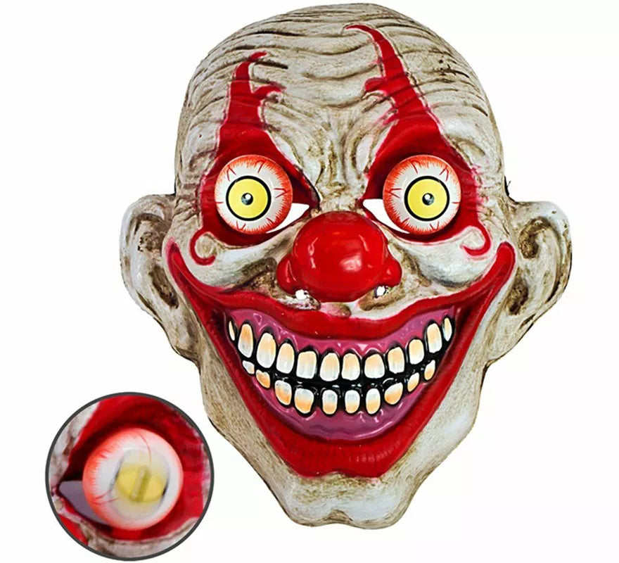Translation missing: de.Máscara de Payaso Psicópata con Ojos Saltones