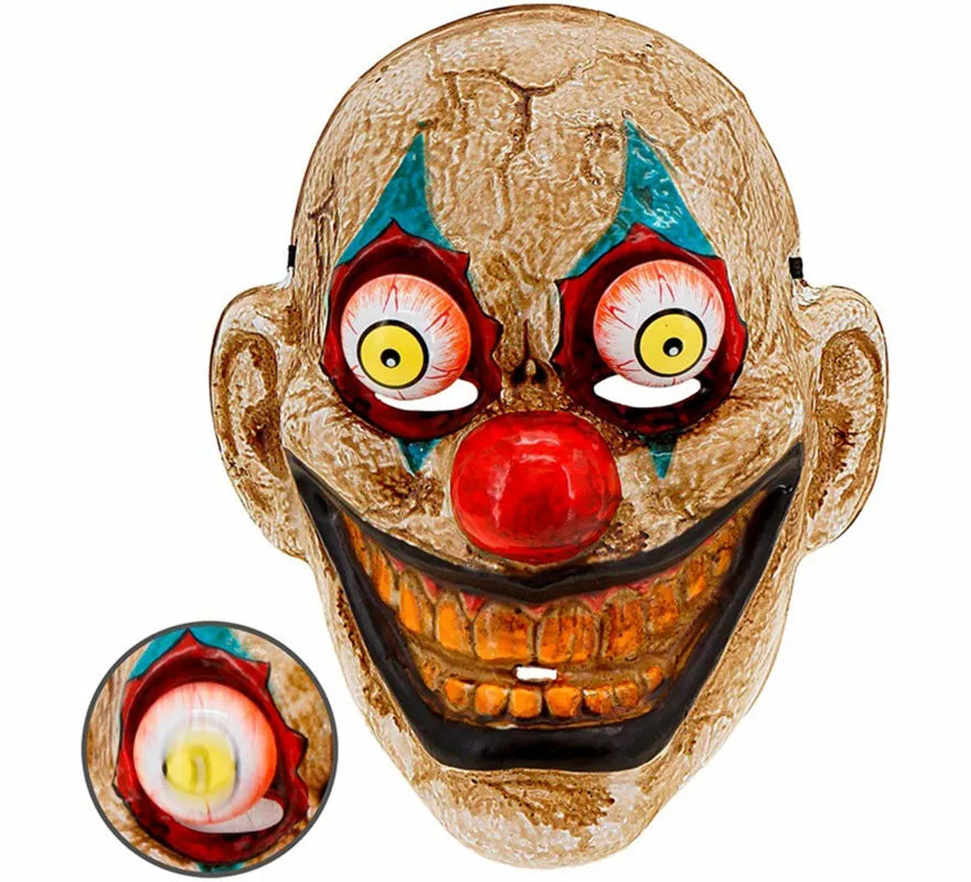 Translation missing: de.Máscara de Payaso Siniestro con Ojos Saltones