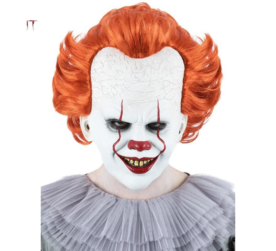 Translation missing: de.Máscara de Pennywise It Capítulo II de látex adulto