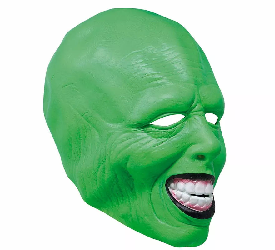 Translation missing: de.Máscara de Personaje Verde Alocado de Látex