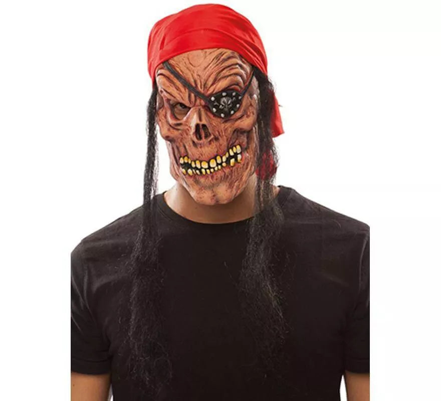 Translation missing: de.Máscara de Pirata Zombie con Pañuelo