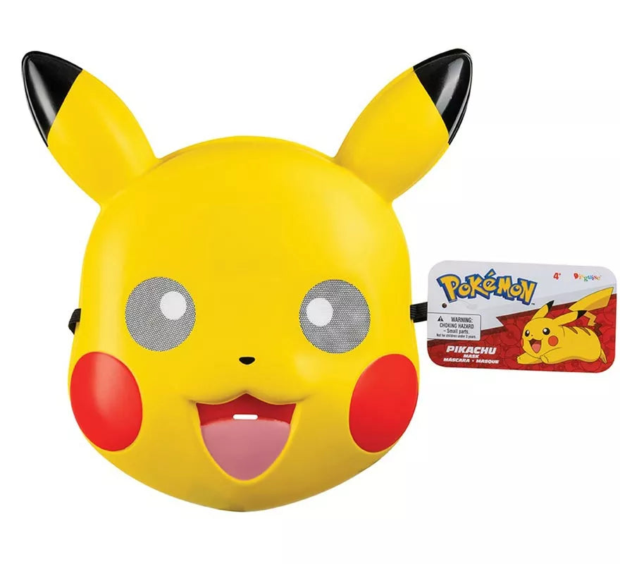 Máscara de Pokemon Pikachu infantil