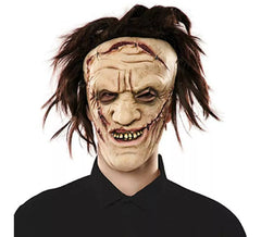 Psycho Maske mit Haaren