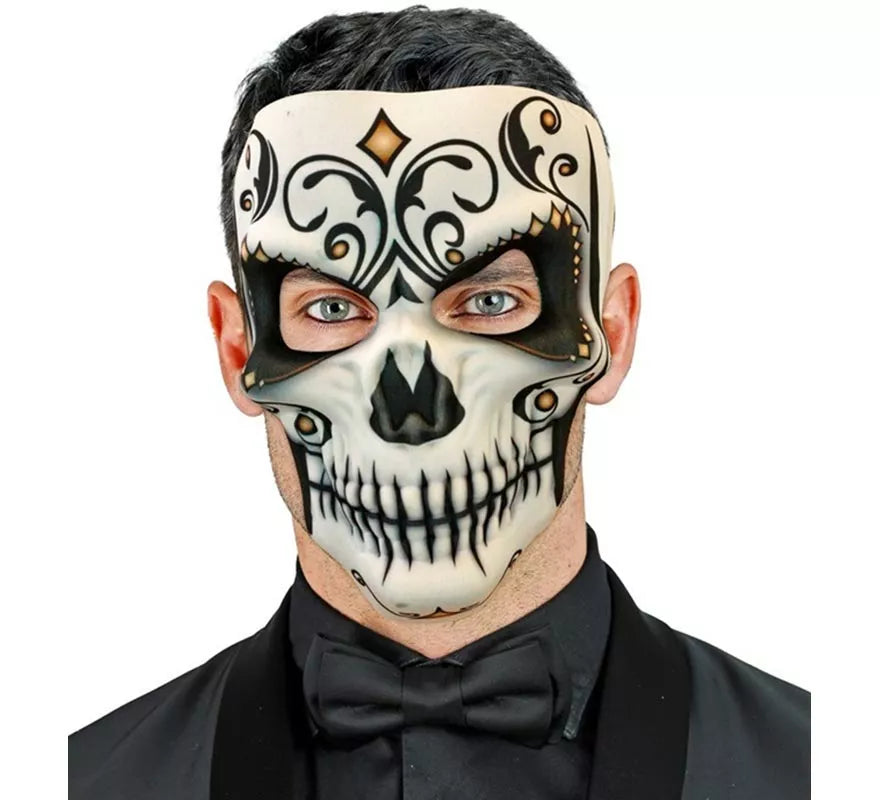 Translation missing: de.Máscara de Señor Calavera Día de Los Muertos