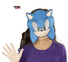 Blaue Sonic-Maske für Kinder