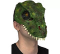 Máscara de T-Rex Verde