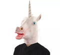 Máscara de Unicornio Blanco