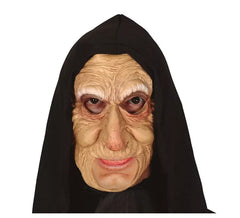 Alte Maske mit Kapuze