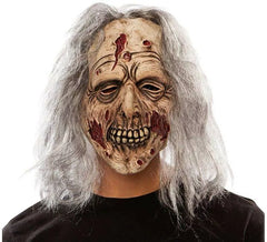 Zombiemaske mit Haaren