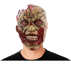 Zerrissene Zombiemaske
