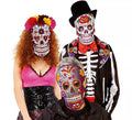 Máscara del Día de los muertos en modelos surtidos