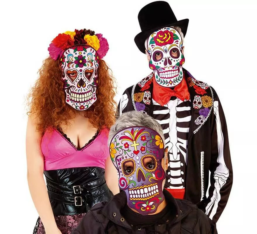 Translation missing: de.Máscara del Día de los muertos en modelos surtidos