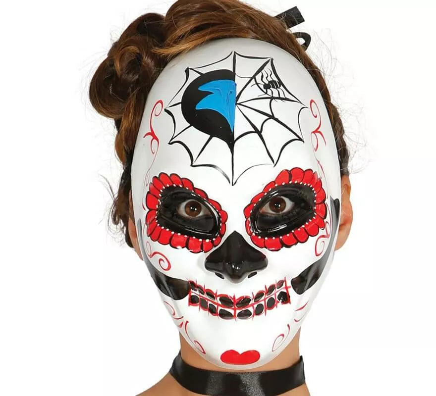 Translation missing: de.Máscara Día de los Muertos blanca
