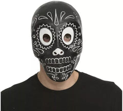 Schwarzer Tag der Toten Maske