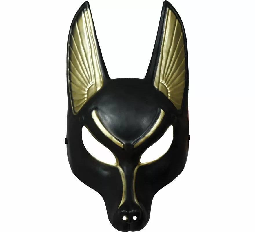Translation missing: de.Máscara Egipcia de Anubis de PVC adulto