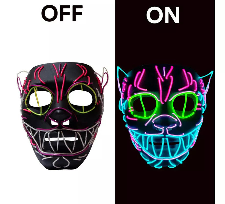 Translation missing: de.Máscara LED de Gato Neón