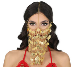 Metallmünzenmaske