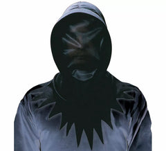 Schwarze Maske mit Kapuze