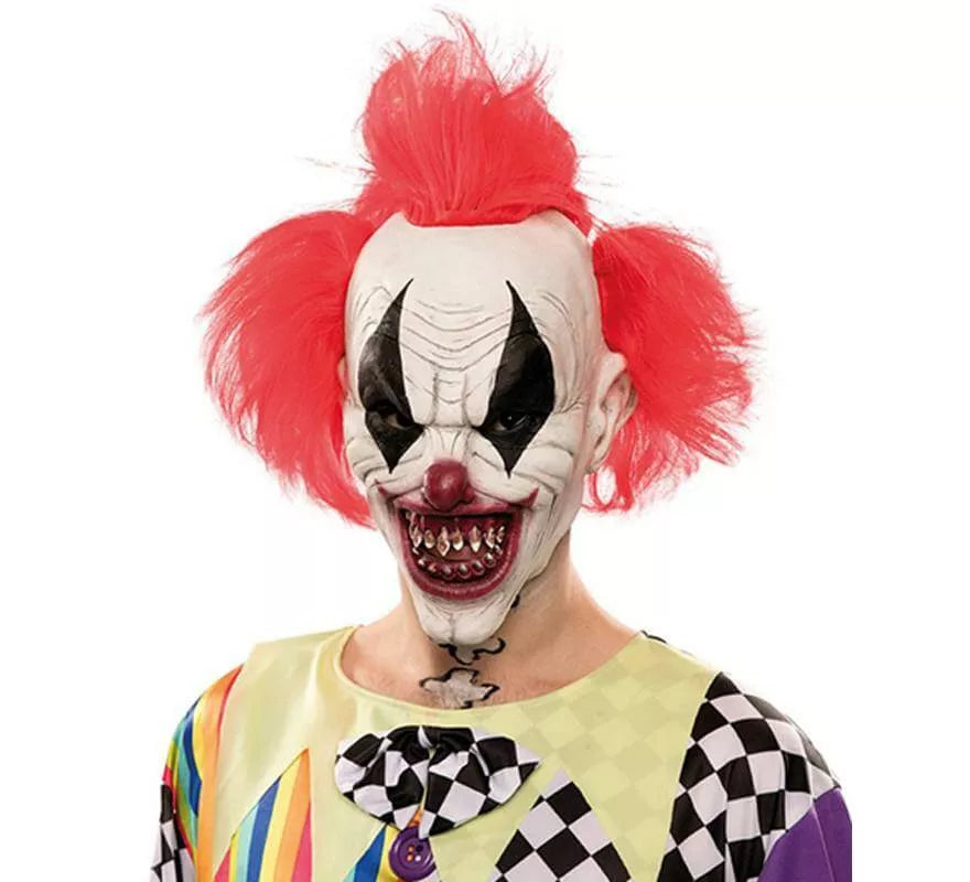 Translation missing: de.Máscara Payaso Diabólico con Mechones