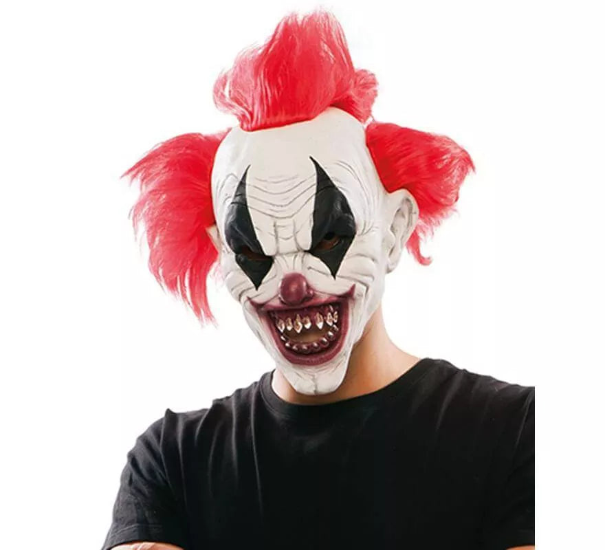 Translation missing: de.Máscara Payaso Diabólico con Mechones