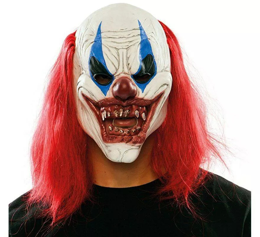 Translation missing: de.Máscara Payaso Diabólico con Melena