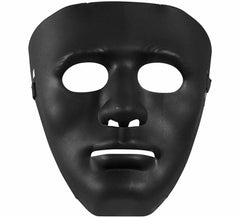 Schwarze finstere Maske